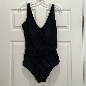 Gottex Black One Piece Swimsuit